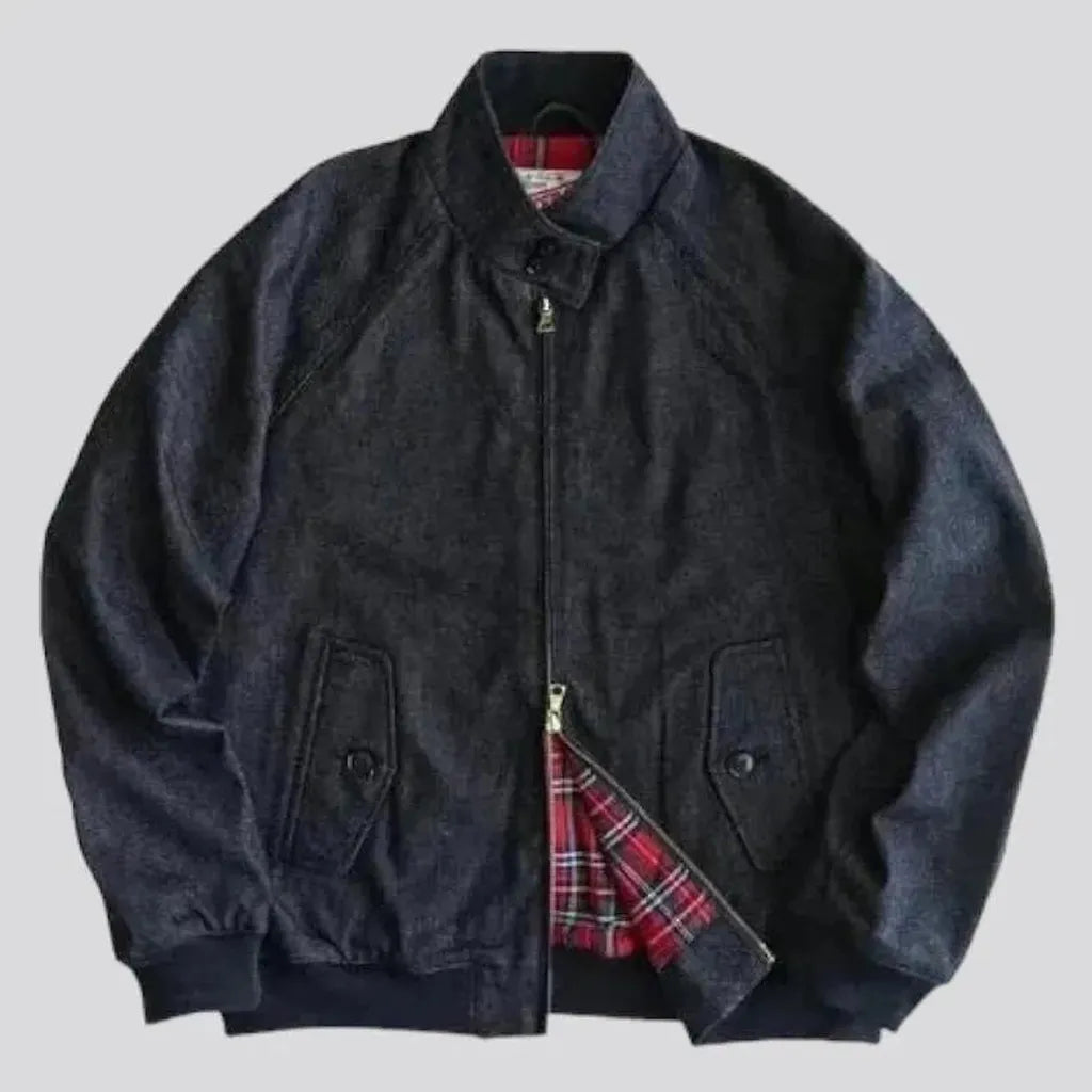 Street jeans jacket
 for men